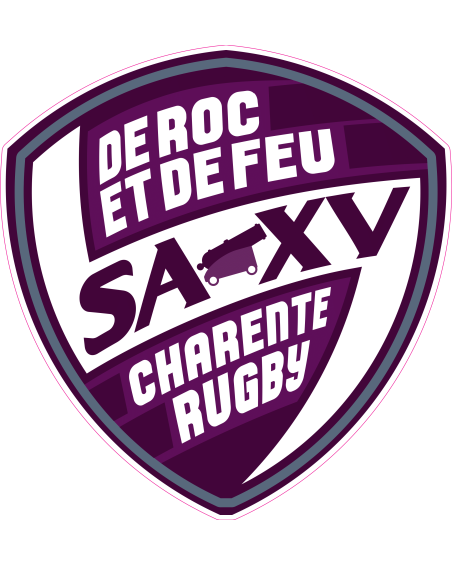 Autocollant Logo SAXV 6cm