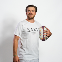 T-SHIRT BLANC "SA XV RUGBY"