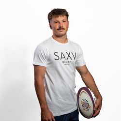 T-SHIRT BLANC "SA XV RUGBY"