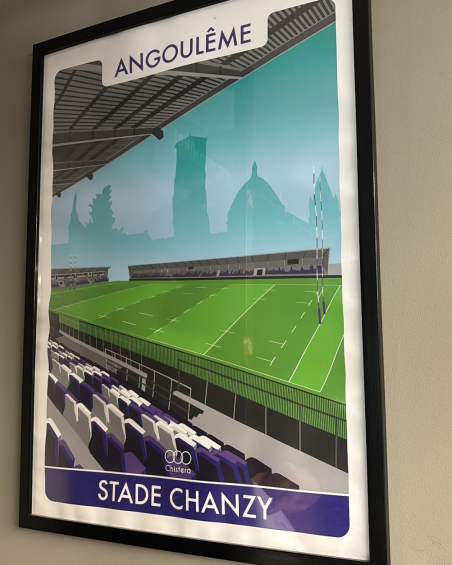 AFFICHE STADE CHANZY (60x40cm)