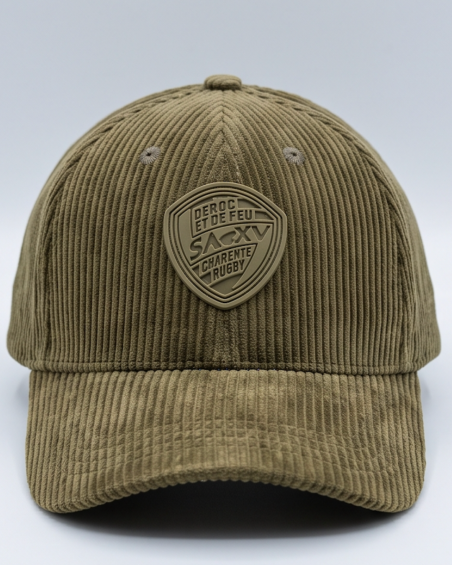 CASQUETTE VELOURS CÔTELÉ