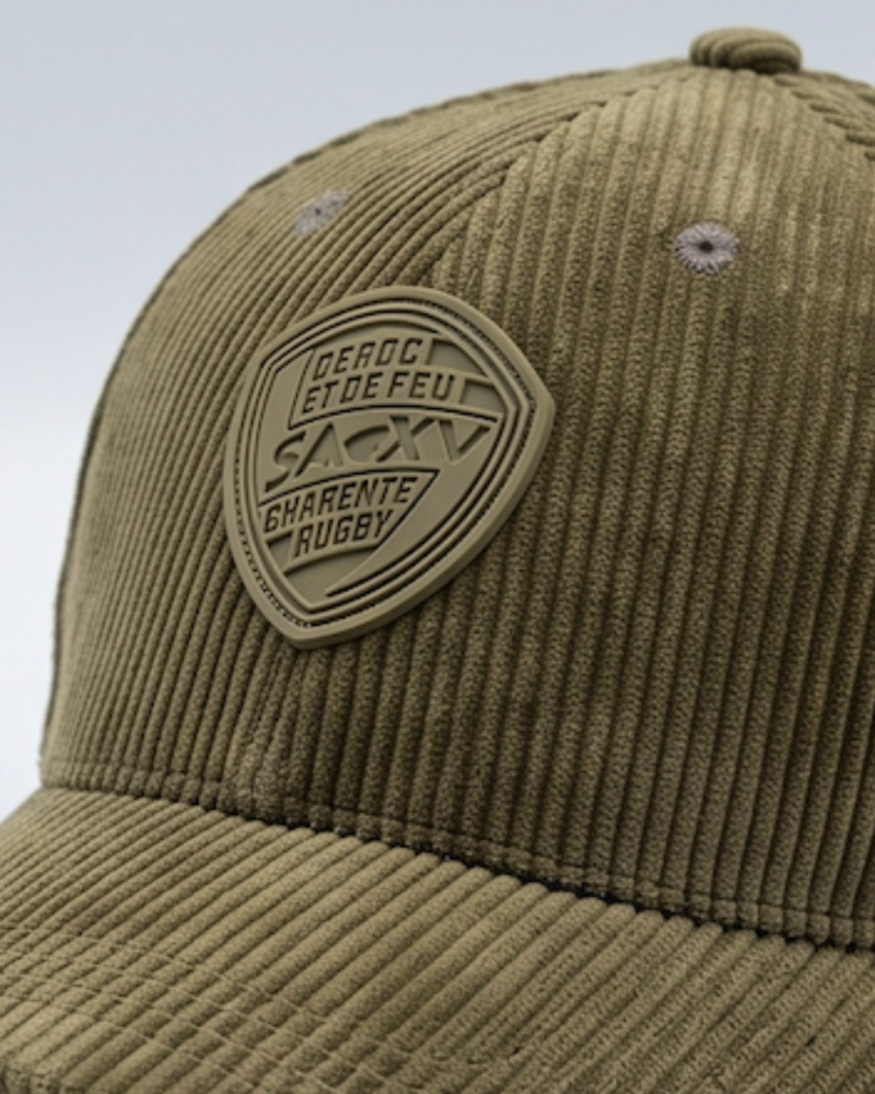 CASQUETTE VELOURS CÔTELÉ